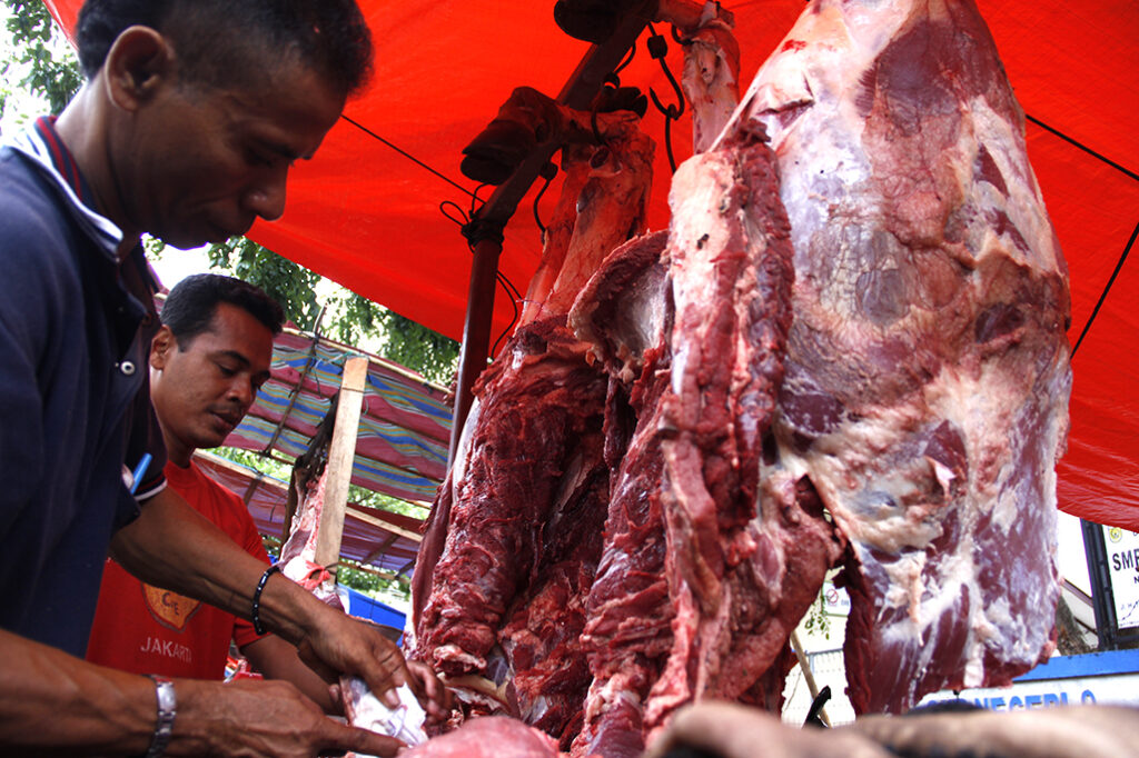 Ramadhan tiba, Kebutuhan daging di Indonesia 102 ribu ton.