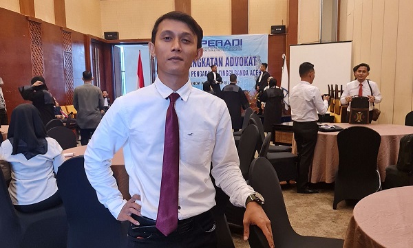 misri Muhammad Misri,S.H, meminta Polres Langsa melanjutkan kasus terbunuhnya maling bebek. Penerapan pasal membela diri tidak boleh dipergunakan secara serampangan. Foto: ist.