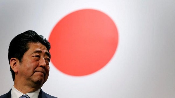 shinzo-abe-4_169 Mantan Perdana Menteri Jepang Shinzo Abe, Jumat (8/7/2022) ditembak ketika sedang berkampanye di Kota Nara. Foto: Reuters.