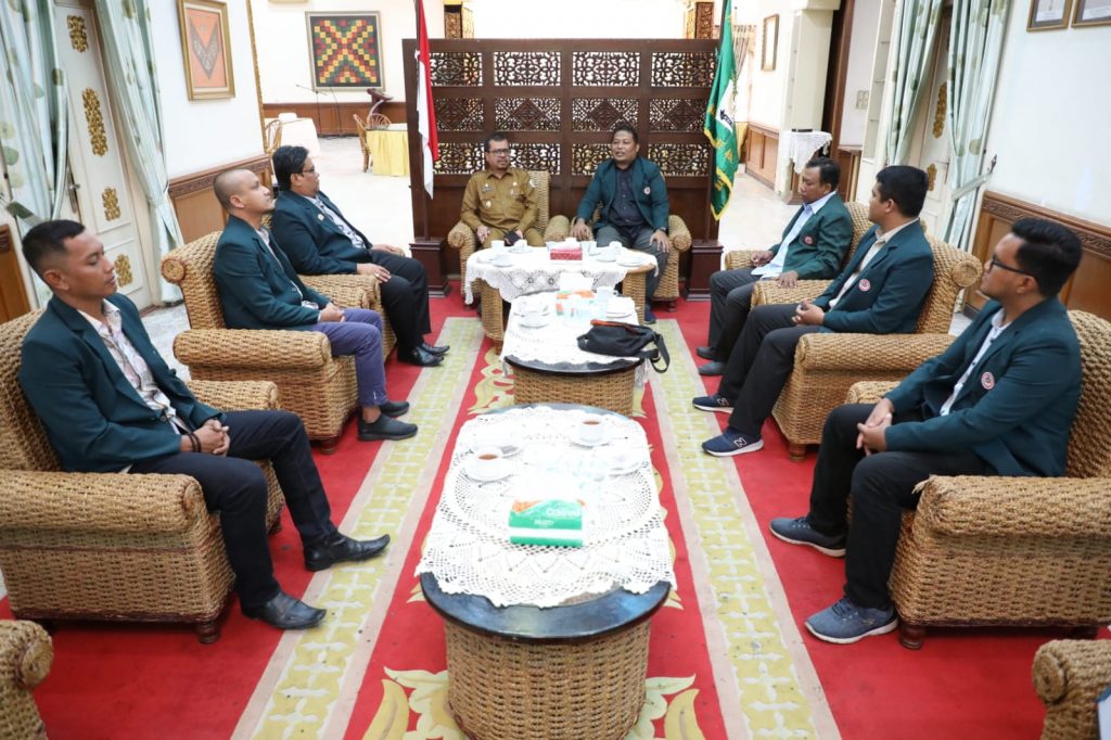 Pj Bupati Aceh Utara Azwardi Abdullah meminta IDI Aceh Utara menyusun pola penanganan stunting Foto: Riki/Prokopim.