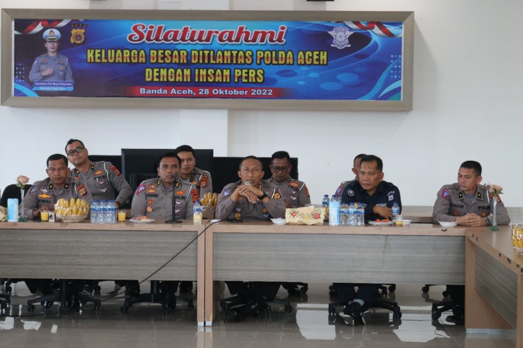 Dirlantas Polda Aceh Kombes Pol Muji Ediyanto mengatakan tidak ada lagi tilang manual, semua penindakan akan melalui ETLE. Foto: Komparatif.ID/Fuad Saputra.