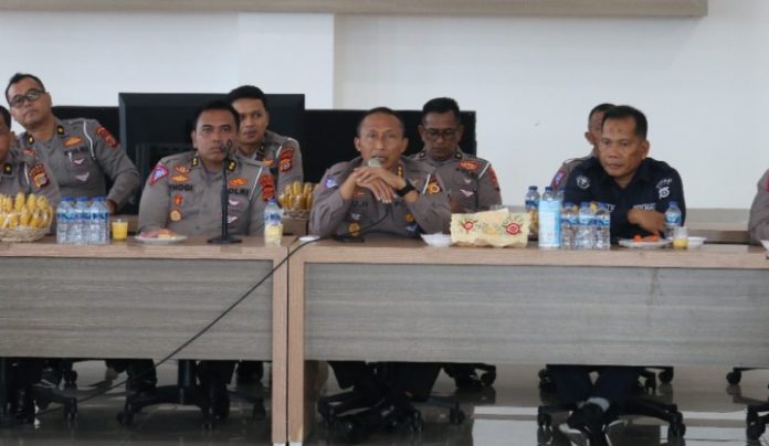 Dirlantas Polda Aceh Kombes Pol Muji Ediyanto mengatakan tidak ada lagi tilang manual, semua penindakan akan melalui ETLE. Foto: Komparatif.ID/Fuad Saputra.