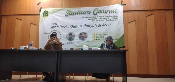 Revisi Qanun Jinayat Untuk Memperkuat 5 Hal Di Aceh Komparatif Id