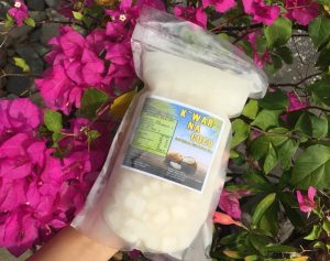 Nata de coco produksi UMKM milik Suwarti 100 persen menggunakan bahan alami. Foto: Koleksi Suwarti.