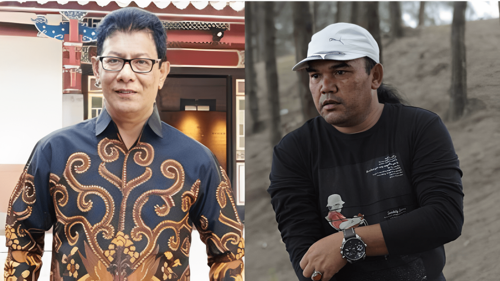 Joni Kapluk (Abdul Hadi) dan mantan Kadisdik Aceh Ilyas, Kamis (29/12/2022) mendaftarkan diri ke Komisi Independen Pemilihan (KIP) Aceh sebagai bacalon DPD RI.