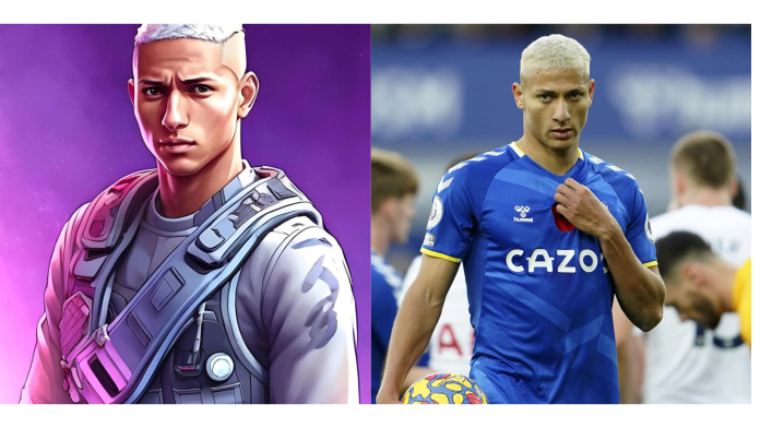 magic avatars Richarlison Hasil penggunaan magic avatars Lensa pesepakbola internasional Brazil Richarlison. Foto: Lensa & Ist.