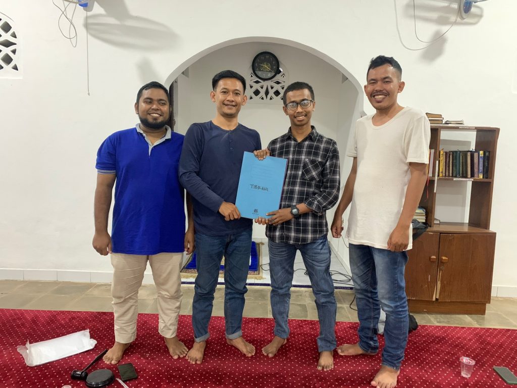 Tibrani terpilih sebagai Ketua Umum Asrama FOBA periode 2023-2024. Foto: Ist.