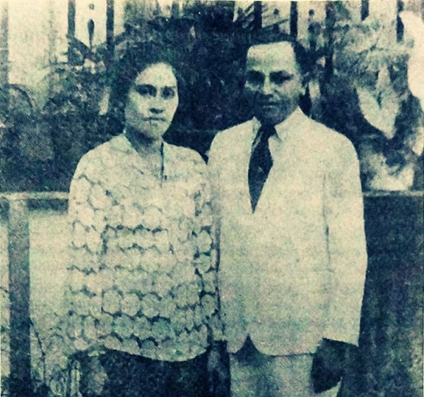 Teuku Nyak Arief dan istri. Foto dikutip dari situs teungkuputeh.com.