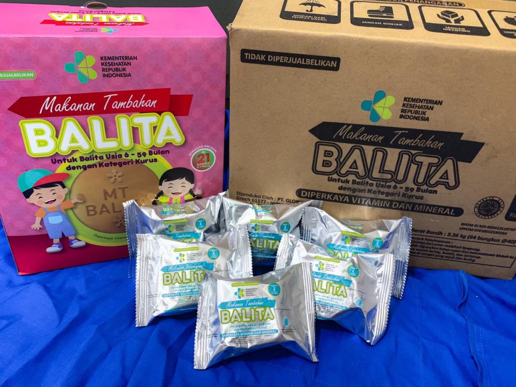 Presiden menegur Kemenkes supaya segera mengganti biskuit dengan makanan tinggi protein ketika di posyandu. Foto: Dikutip dari Nutriclinic.