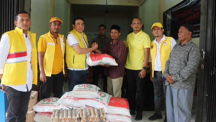 Ketua Golkar Aceh T.M . Nurlif.