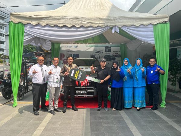 Hadiah mobil dari BAS Cabang Kuala Simpang. 