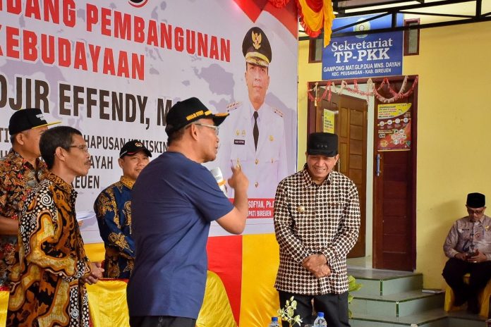 puji capaian Bireuen Menko Muhadjir Effendy