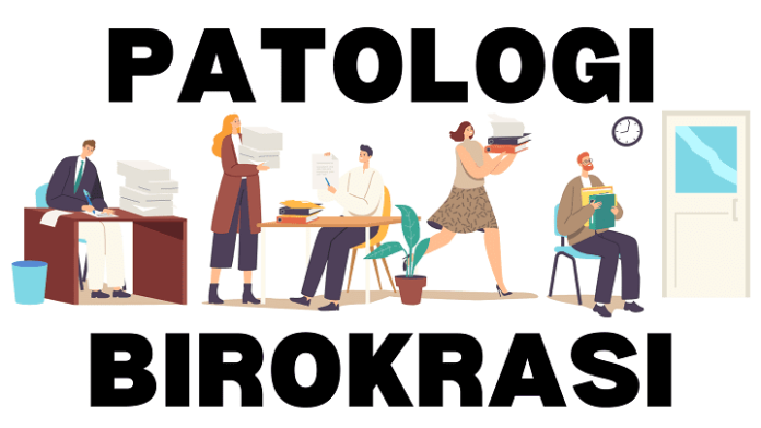 patologi birokrasi (1) Patologi birokrasi sistem administrasi di perguruan tinggi bila tidak ditangani dengan baik akan jadi masalah serius. Ilustrasi: Komparatif.ID
