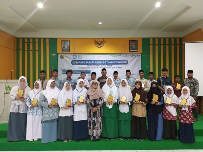 OBA ke-6 F-MGMP menggelar OBA Ke-6 & Konferensi Guru Bahasa Arab di MTsN 1 dan MAN 1 Banda Aceh, Sabtu (23/09/23). Foto: Ho for Komparatif.ID.