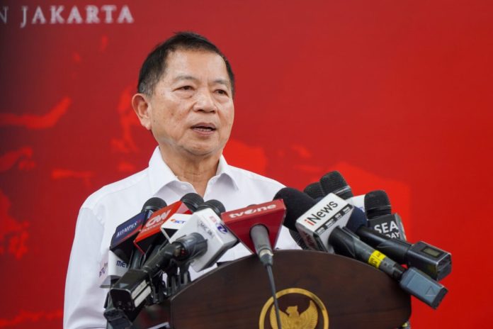 Menteri Bappenas Menteri PPN/Bappenas Suharso menyebut Inpres Air Minum untuk atasi defisit target 6,2 juta sambungan rumah pada 2024 telah disetujui Jokowi. Foto: BPMI Setpres.