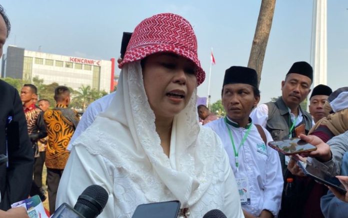 Yenny Wahid Yenny Wahid sebut Gusdurian akan segera umumkan arah dukungan politik di Pilpres 2024. Foto: Jatimnow.