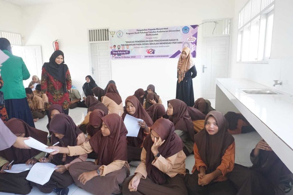 Siswa SMP 9 Lhokseumawe
