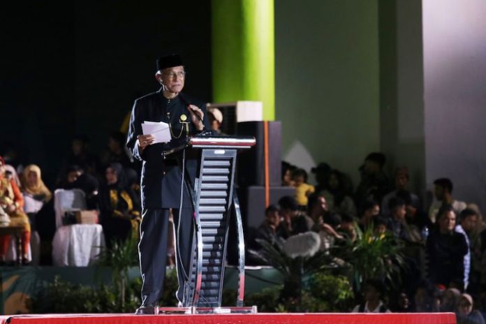 Wali Nanggroe Malik Mahmud Alhaythar mengusulkan pembangunan Museum Rempah di Aceh. Foto: MC PKA.