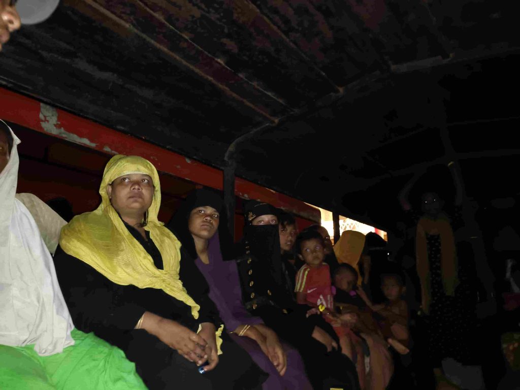 Camp Pramuka Seulawah Etnis Rohingya.