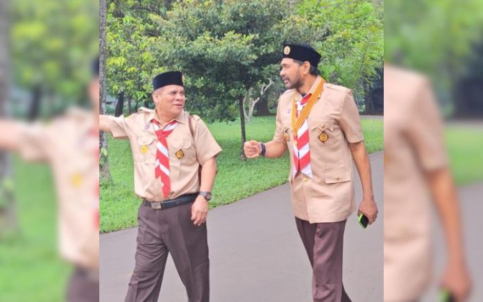 Djufri Efendi Mualem Sebut Djufri Layak Pimpin Pramuka Aceh Ketua Harian Kwarda Pramuka Aceh Djufri Efendi bersama Ketua Umum Kwarda Pramuka Aceh H. Muzakir Manaf. Foto: Ho for Komparatif.ID.