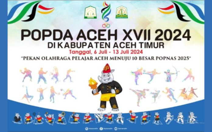 Ini Jadwal POPDA XVII 2024 Aceh Timur Dibuka Pj Gubernur Aceh Bustami Pekan Olahraga Pelajar Daerah Aceh (POPDA) XVII Aceh Timur 2024. Foto: Pemkab Aceh Timur.