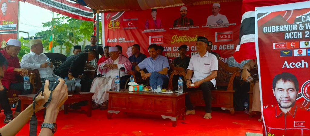 Mualem Sampaikan Keinginan Beli Kapal Feri untuk Ekspor Hasil Tani ke Malaysia Calon Gubernur Aceh Muzakir Manaf. Foto: HO for Komparatif.ID.