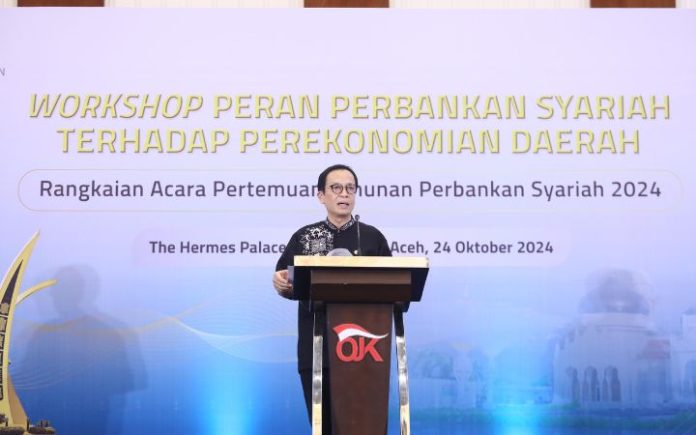 OJK (1) OJK Dorong Peran Perbankan Syariah Pacu Ekonomi Daerah Kepala Eksekutif Pengawas Perbankan OJK, Dian Ediana Rae. Foto: HO for Komparatif.ID.