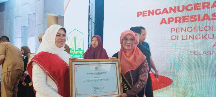 Pidie Raih 5 Penghargaan Program Literasi Aceh
