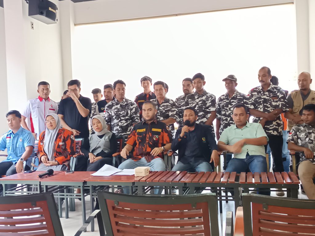 22 Organisasi Kepemudaan (OKP) di Aceh kecam kekerasan dan intimidasi saat pemungutan suara pilkada serentak 2024 di Aceh Utara. Foto: HO for Komparatif.ID.