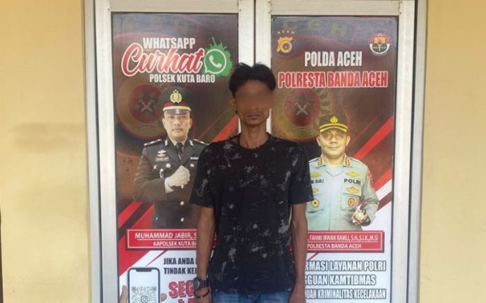 Pelaku Pembacokan Cekcok di Warkop, Warga Kuta Baro Dibacok Tetangga Sendiri