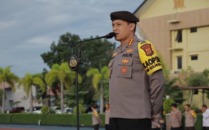 Polda Aceh Siapkan Strategi Pengamanan Pleno Pilkada Provinsi Direktur Samapta Polda Aceh, Kombes Ery Apriyono. Foto: HO for Komparatif.ID.