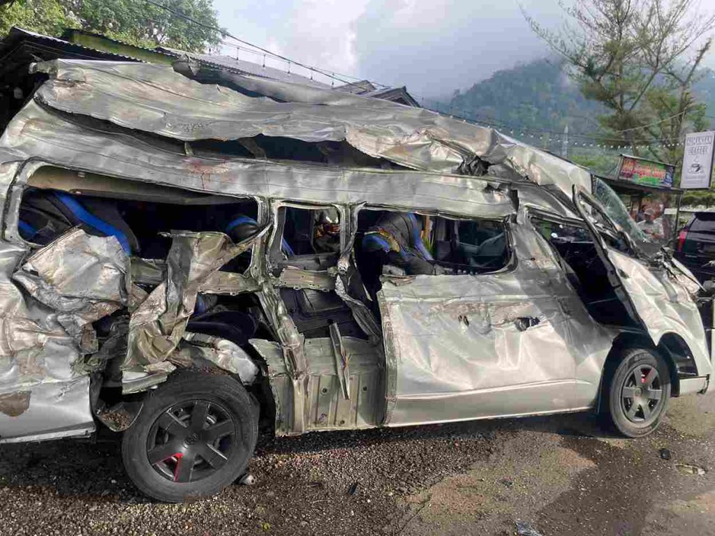 laka lantas di simpang beutong