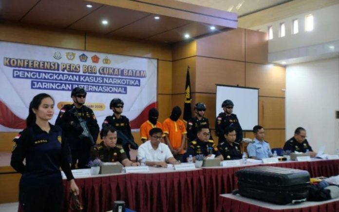 Bea Cukai Batam 2 Pelajar Aceh Ditangkap di Batam, Coba Selundupkan 3,1 Kg Sabu
