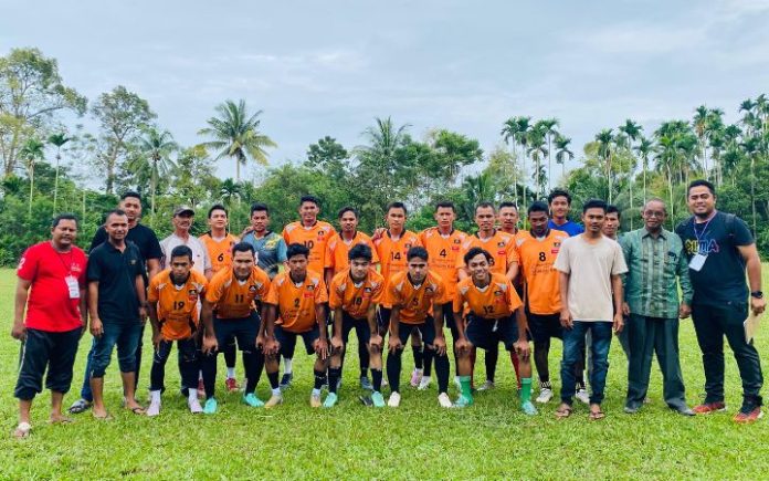 Kuba FC Gampong Bayu Gol Tunggal Adam Bawa Kuba FC Tundukkan Krueng Manyang