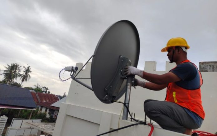 Pulo Aceh Takkan Lagi Gagap Sinyal Internet