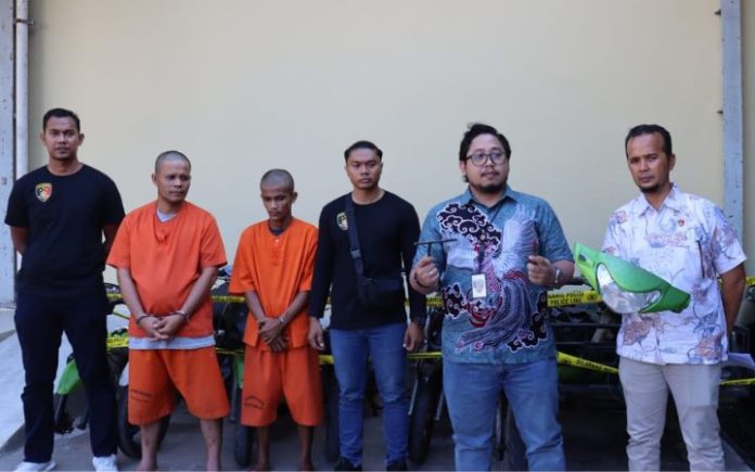 Maling Motor Banda Aceh Polresta Banda Aceh Tangkap 4 Pemuda Spesialis Maling Motor Cincang