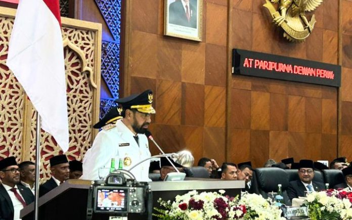 Muzakir Manaf Mualem Baru Dilantik, Mualem Janji Hapus Aturan Barcode saat Isi BBM