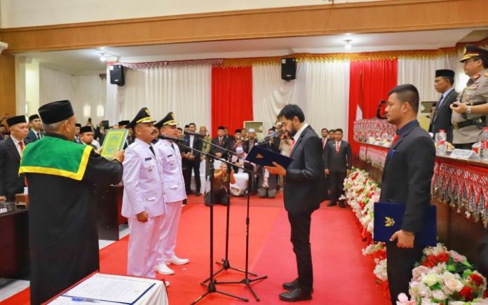 Sarjani-Alzaizi Resmi Dilantik, Gubernur Aceh Titip Pesan Ini