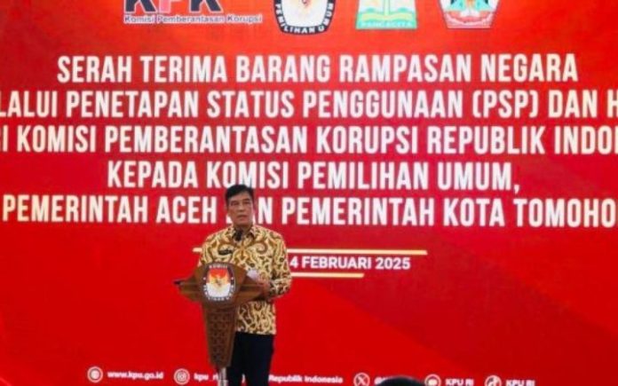 Sekda Aceh Pemerintah Aceh Terima Hibah Tanah & Bangunan dari KPK