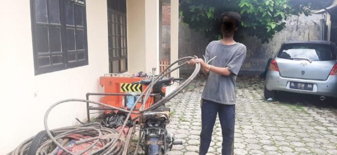 maling kabel listrik di Banda Aceh