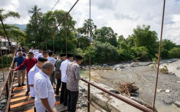 Bendungan Irigasi Beungga Tangse Rusak Parah Akibat Hujan