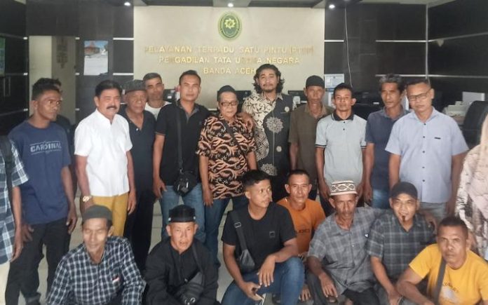 Petani Abdya Gugat Gubernur Aceh Terkait Izin Perkebunan PT. Dua Perkasa Lestari
