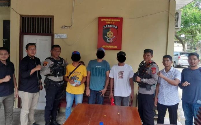 Pungli 3 Pelaku Pungli di Pantai Kapuk Diciduk Satgas Polda Aceh