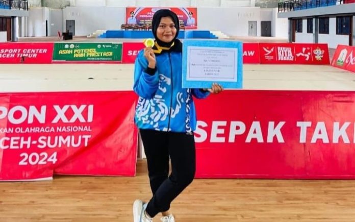 Siswi SMKN Taman Fajar Aceh Timur Lolos ke O2SN Aceh 2025