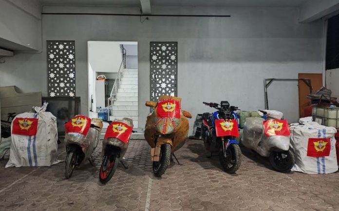Bea Cukai Lhokseumawe Temukan Motor Mewah Impor Tanpa Dokumen di Paloh Punti