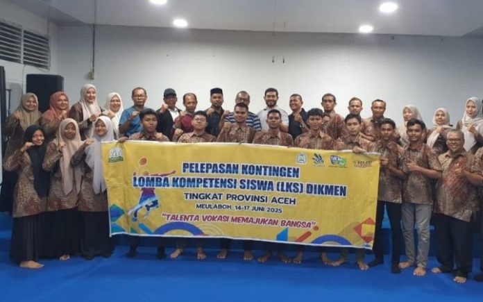 14 Siswa SMK Bireuen Siap Berlaga di LKS Dikmen Aceh 2025
