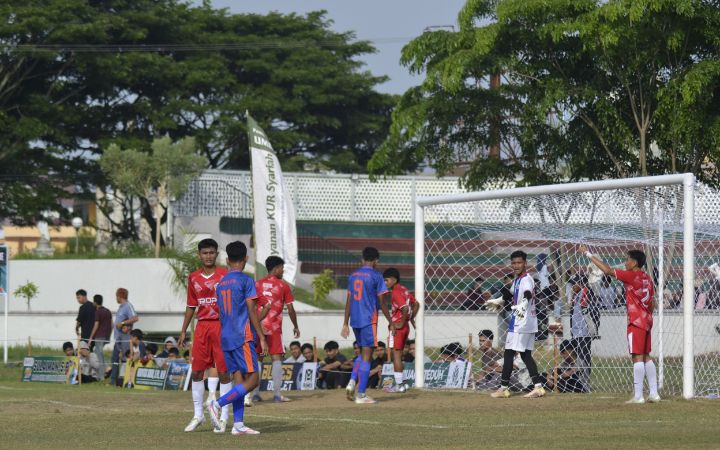 Pra-PORA Bireuen Brace Syuhada Bawa Pra-PORA Bireuen Bungkam Lhokseumawe