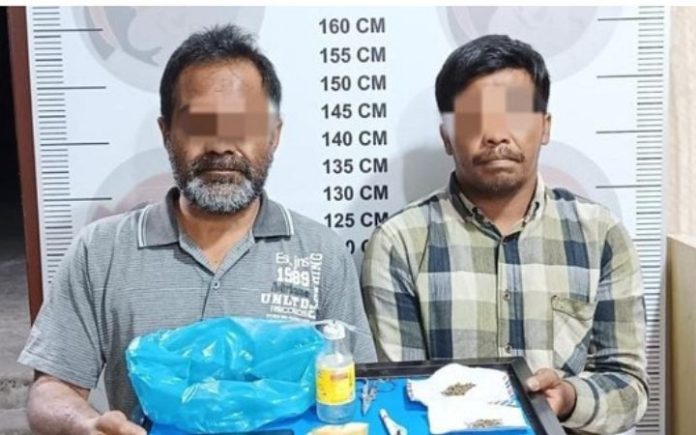 Edarkan Narkoba di Pondok Baru, 2 Pria Ditangkap Polres Bener Meriah