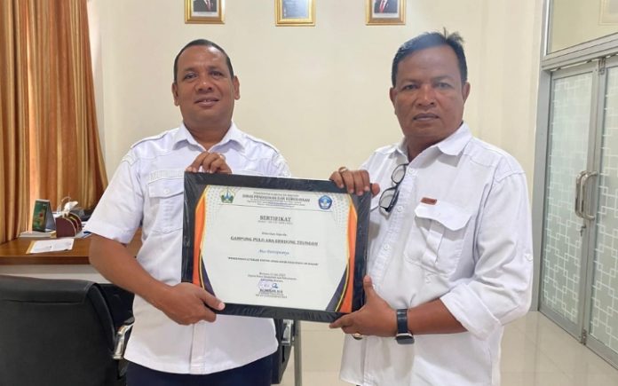Program Peduli Anak Membaca Gampong Pulo Ara Dapat Penghargaan Disdik Bireuen