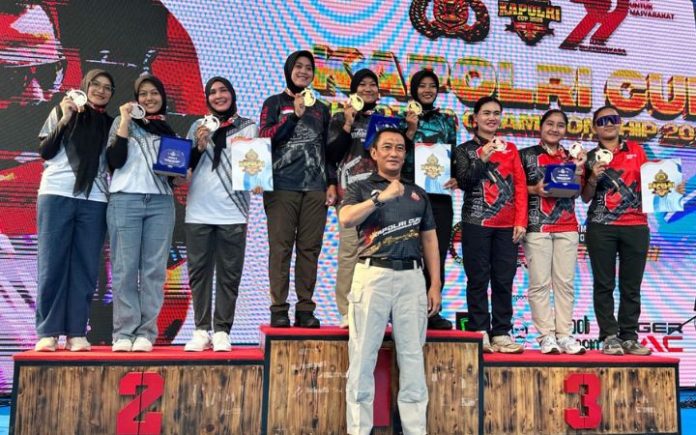 Polwan Polda Aceh 3 Polwan Polda Aceh Raih Juara II Kejuaraan Menembak Kapolri Cup 2025